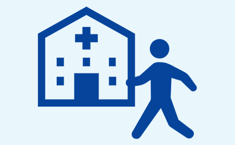 治療は通院で行います